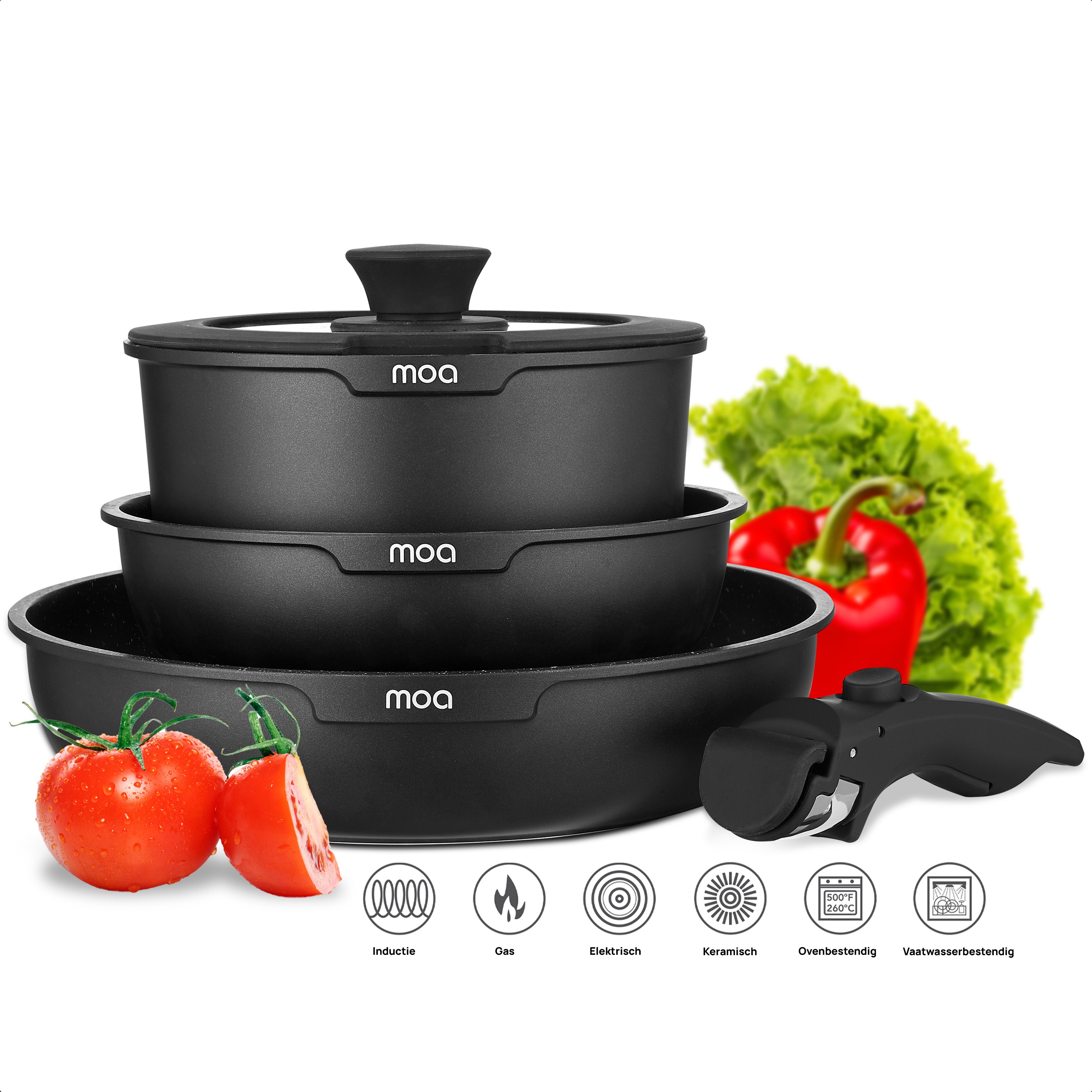 MOA 5PCS Pan Set