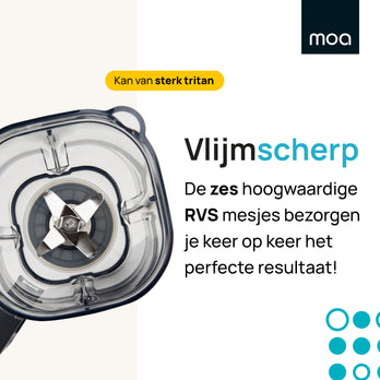 MOA Power Blender - zwart - PB18B
