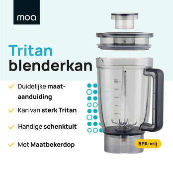 MOA Power Blender - zwart - PB18B
