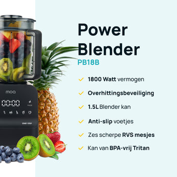 MOA Power Blender - zwart - PB18B