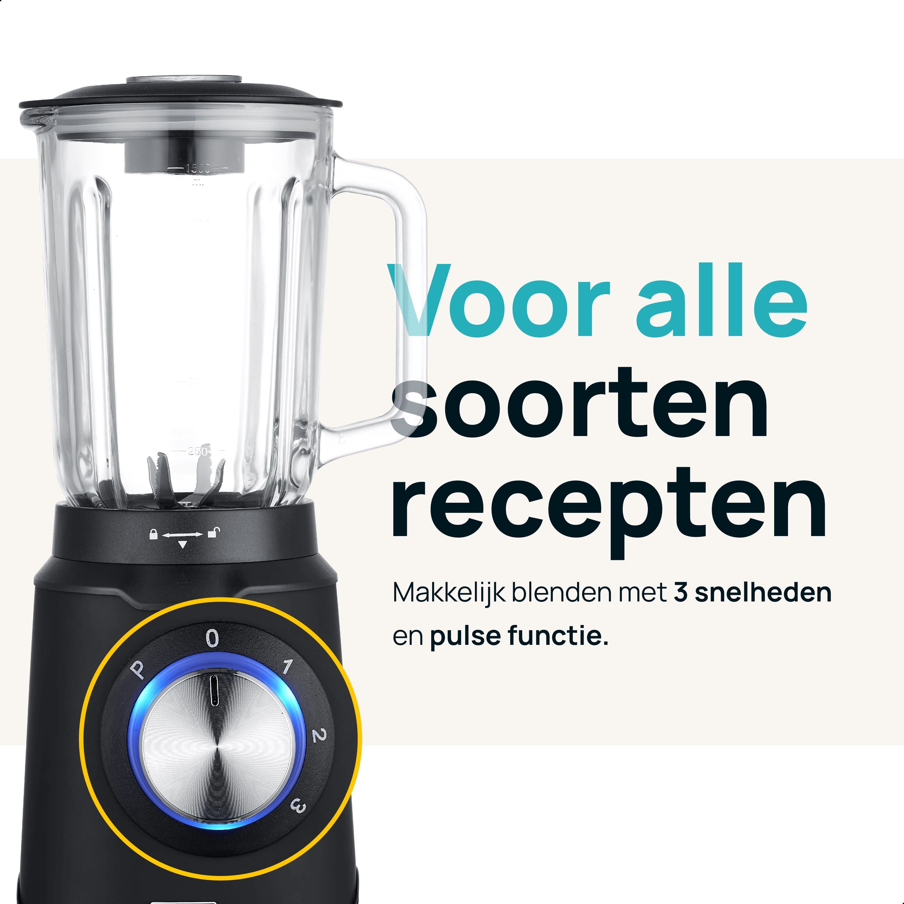 MOA Blender - Zwart - TB61B Blenders MOA 