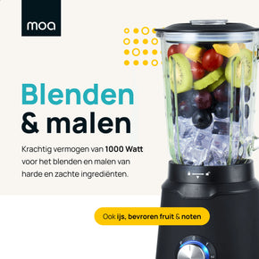 MOA Blender - Zwart - TB61B Blenders MOA 