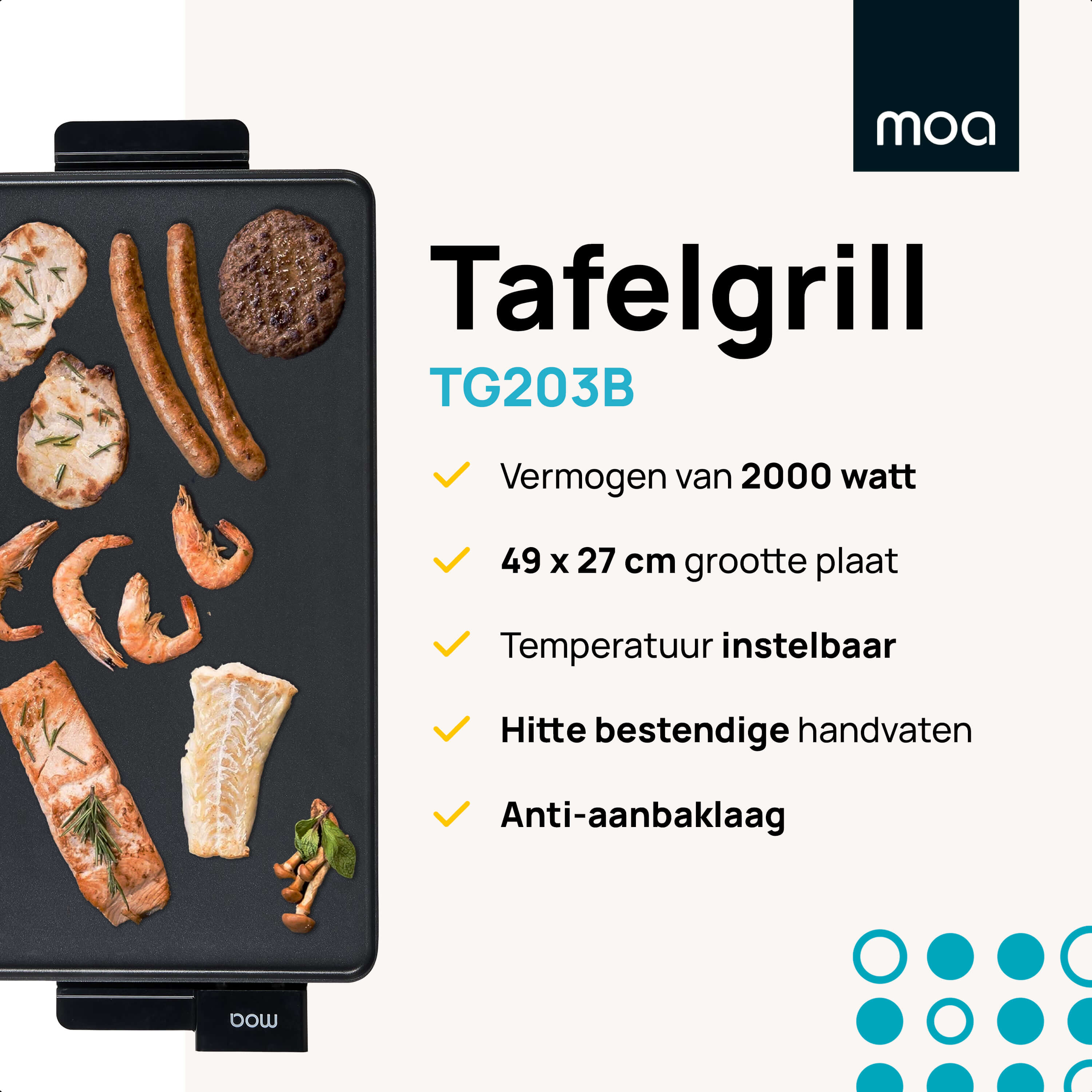 MOA Tafelgrill - TG203B