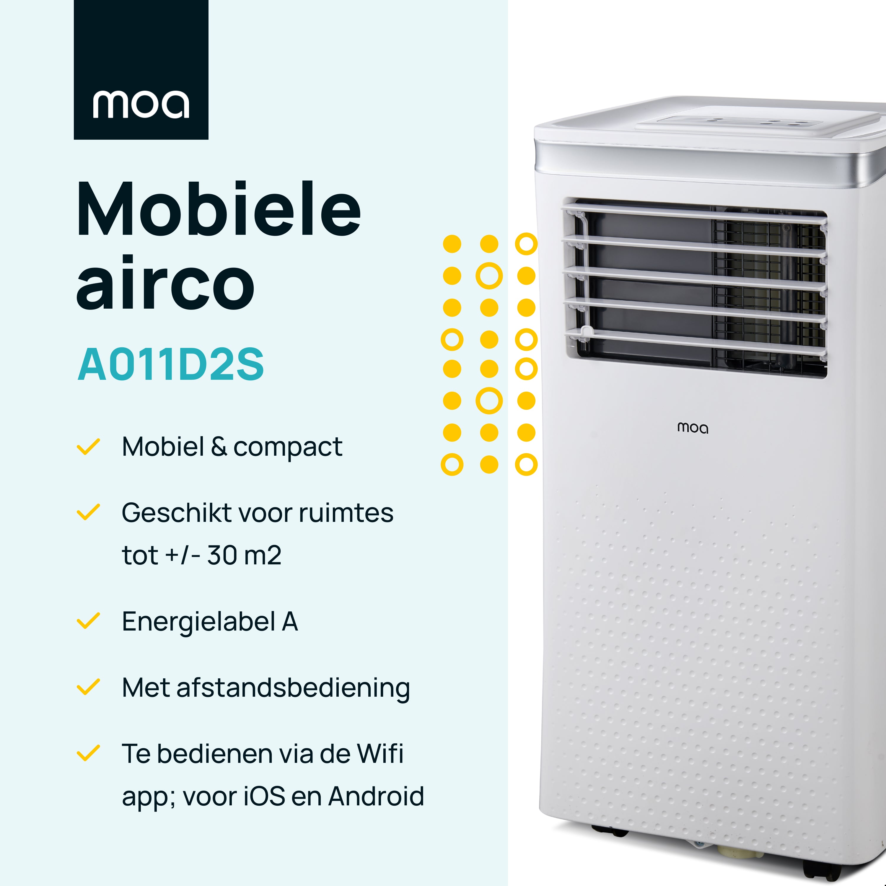 MOA Mobiele Airco - A011D2S