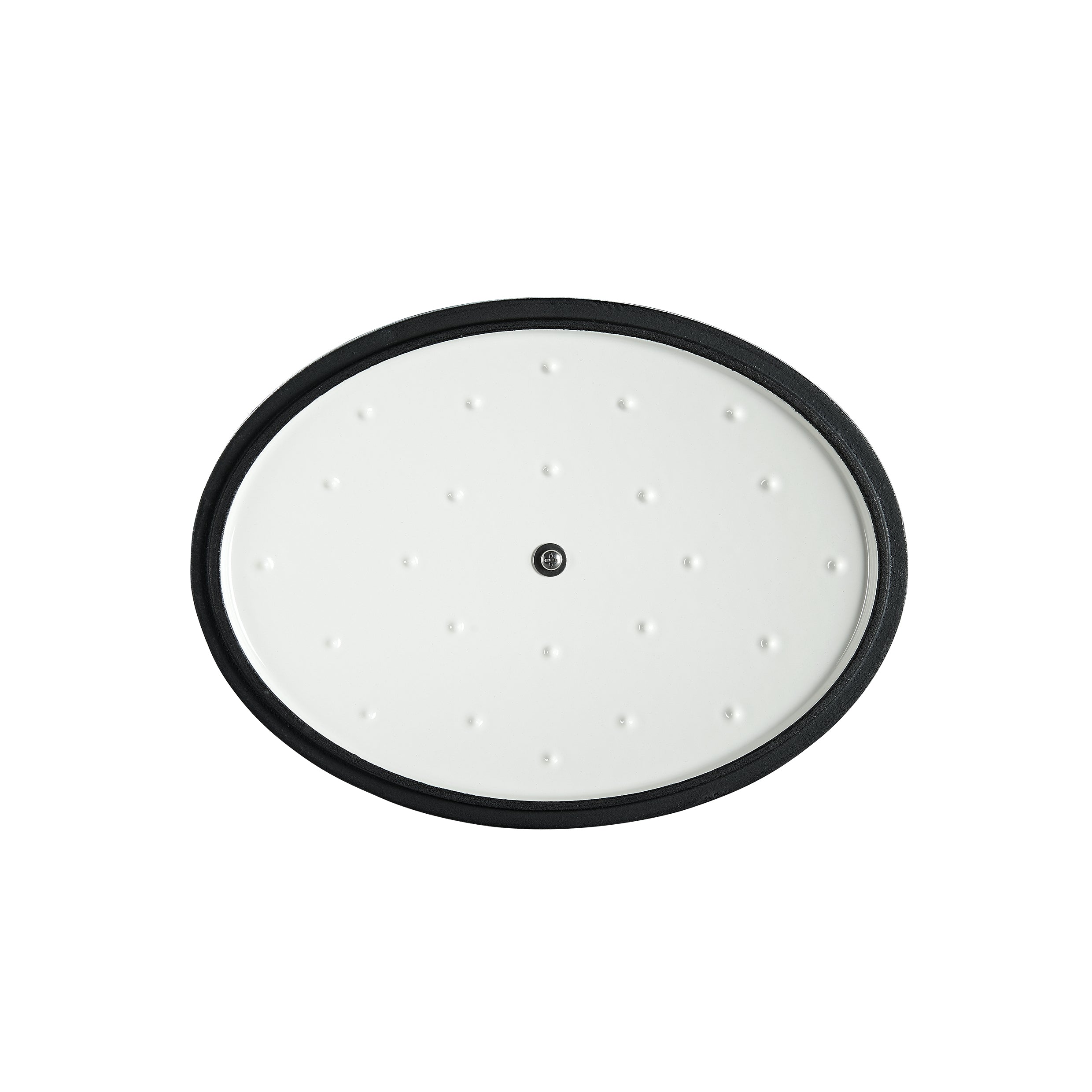 MOA Gietijzeren Braadpan - 29 cm - Wit - C29W