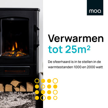 MOA Elektrische Vrijstaande Haard - EFS183C