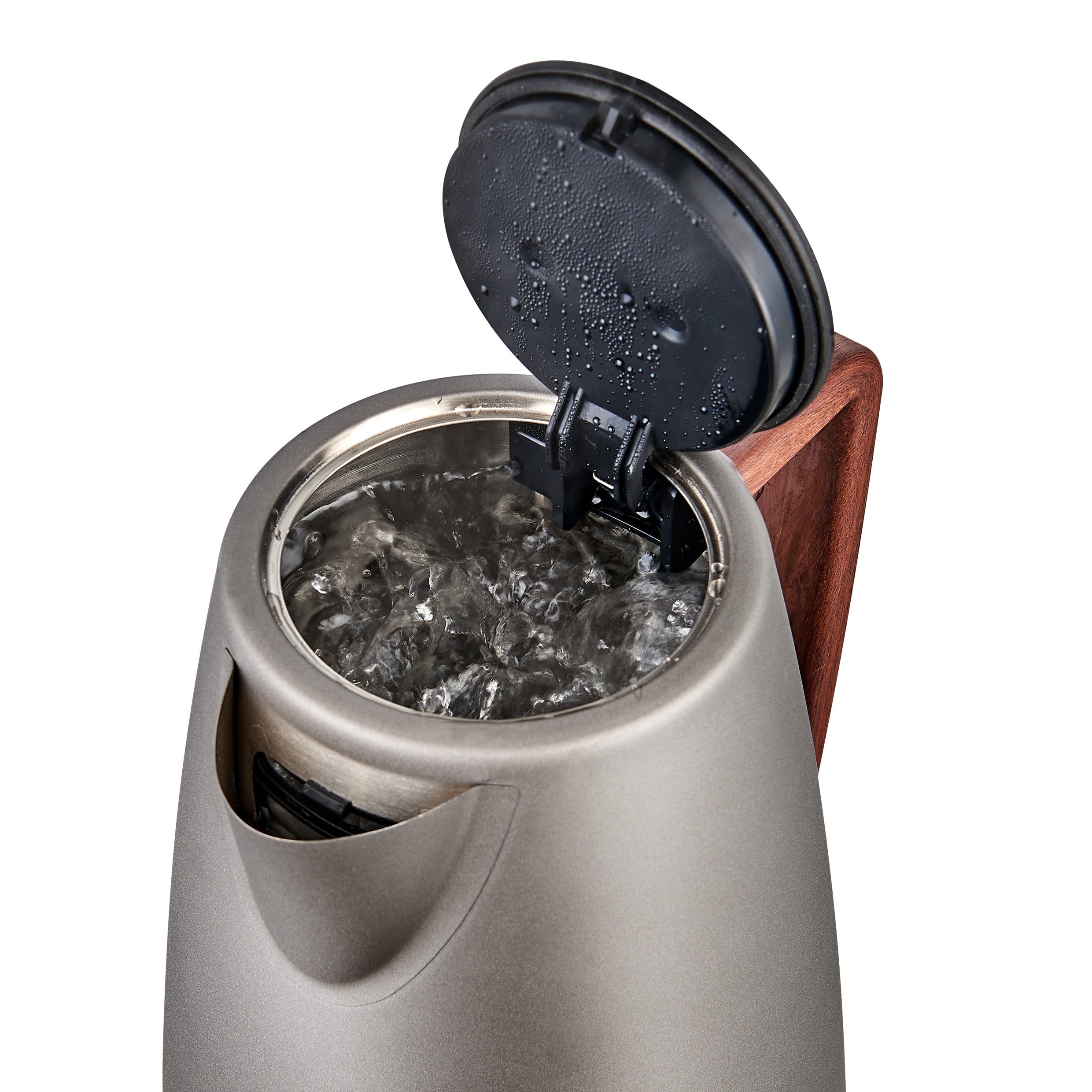 MOA Moderne Waterkoker - Titanium - EK1TN