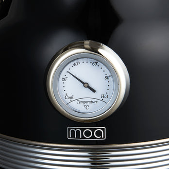 MOA Retro Waterkoker - Zwart - EK5TB