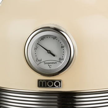 MOA Retro Waterkoker - Creme - EK5TC
