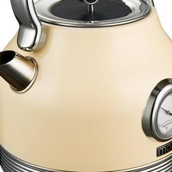 MOA Retro Waterkoker - Creme - EK5TC
