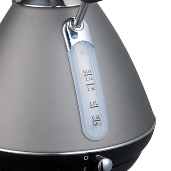 MOA Pyramide Waterkoker - Titanium - EPK3T