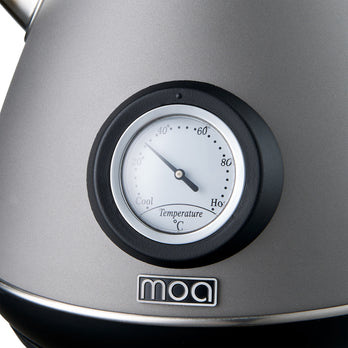 MOA Pyramide Waterkoker - Titanium - EPK3T