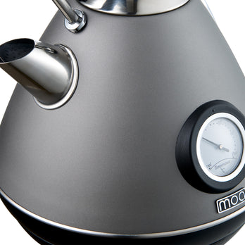 MOA Pyramide Waterkoker - Titanium - EPK3T
