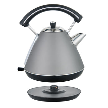 MOA Pyramide Waterkoker - Titanium - EPK3T