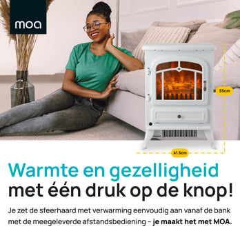 MOA Elektrische Vrijstaande Haard - ES180W
