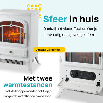 MOA Elektrische Vrijstaande Haard - ES180W