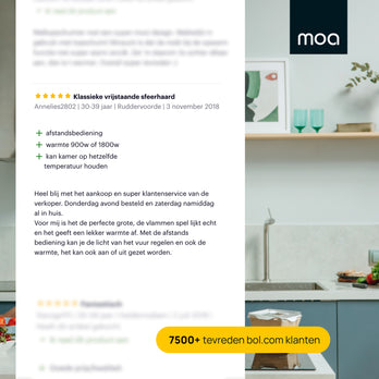MOA Elektrische Vrijstaande Haard - ES180W