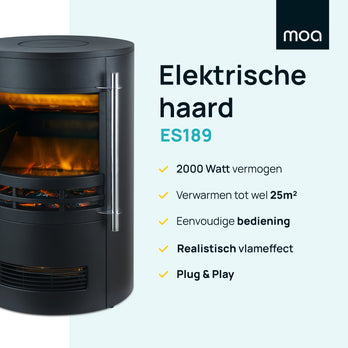 MOA Elektrische Vrijstaande Haard - ES189