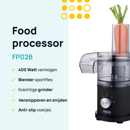 MOA Foodprocessor - FP02B