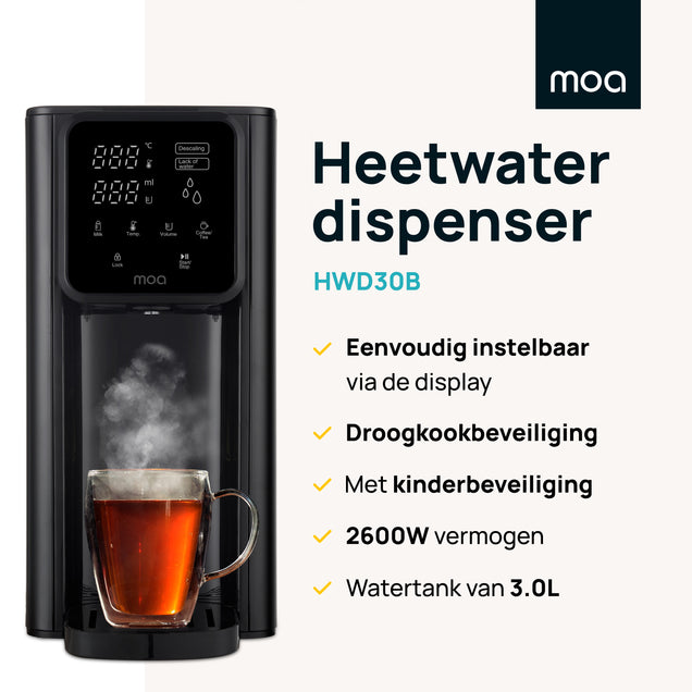 MOA Heetwaterdispenser - HWD30B