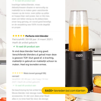 MOA Mini Blender - Zwart - MB02B