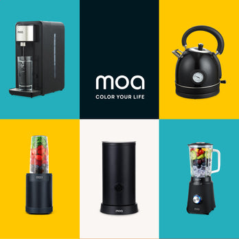 MOA Mini Blender - Zwart - MB02B