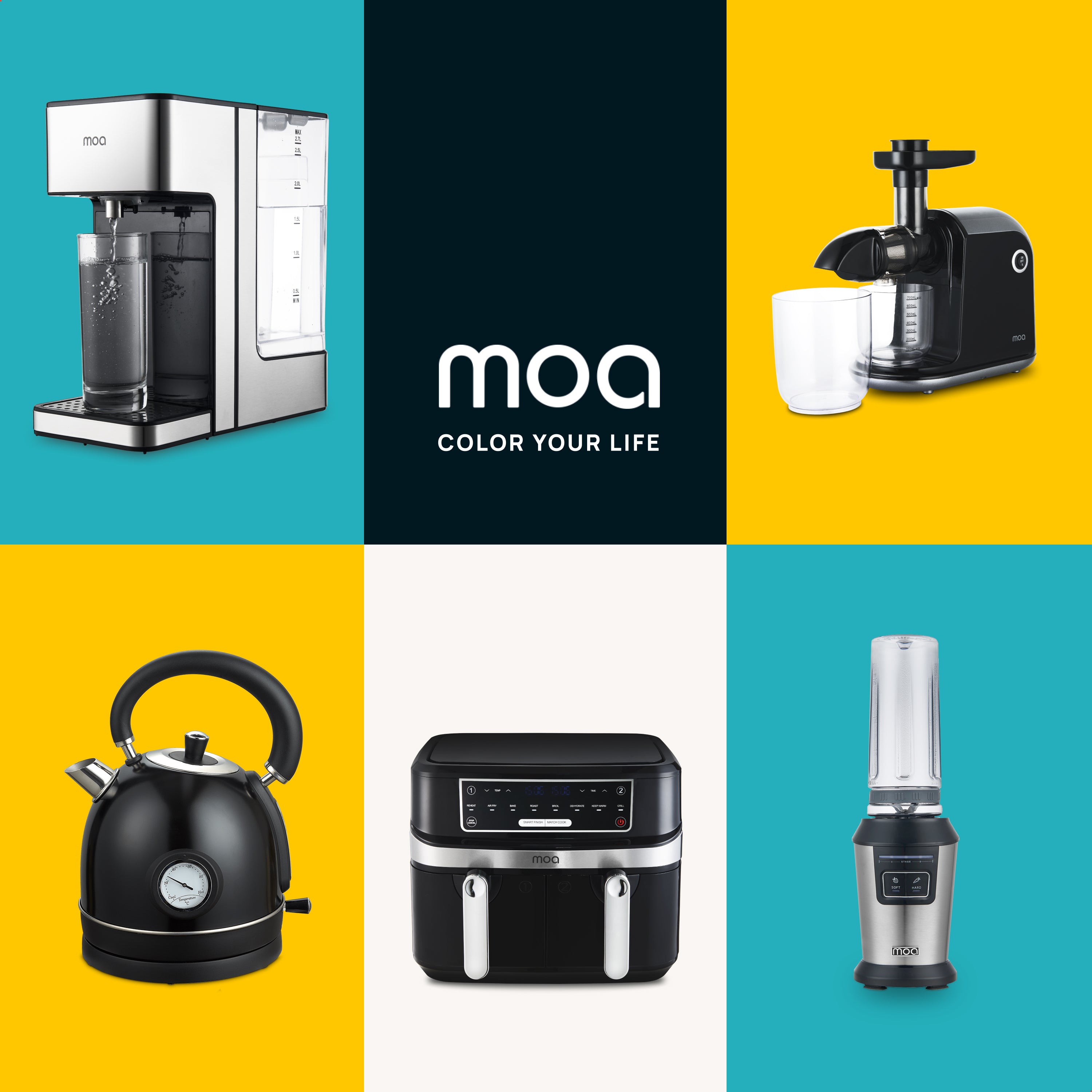 MOA Mini Blender - Stainless - MB10S