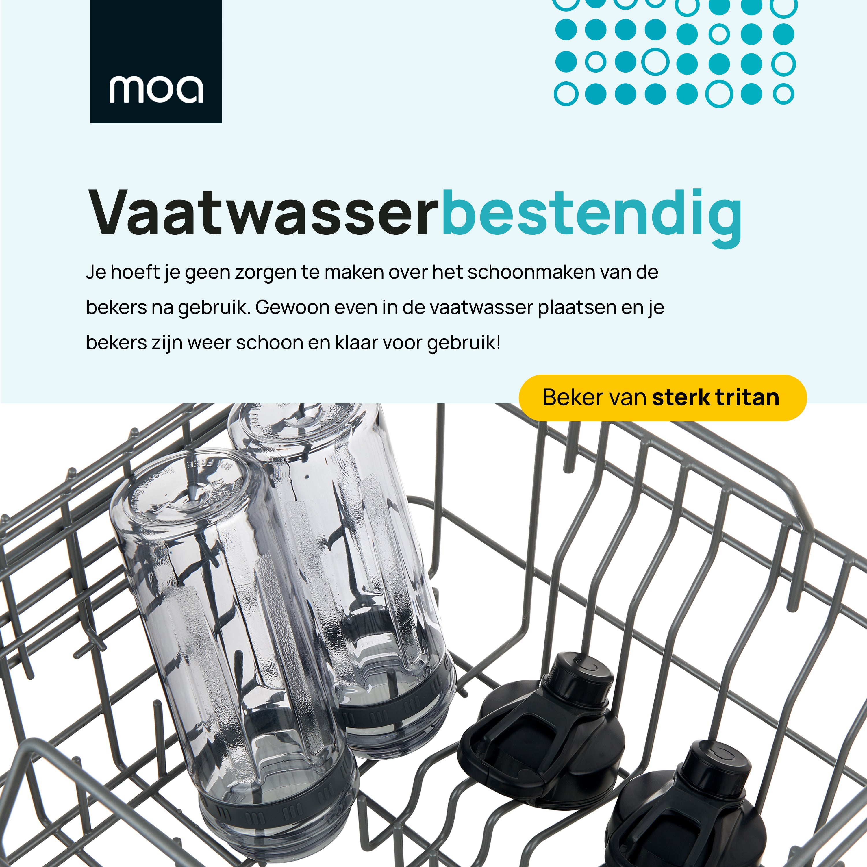 MOA Mini Blender Bekers - MBC10