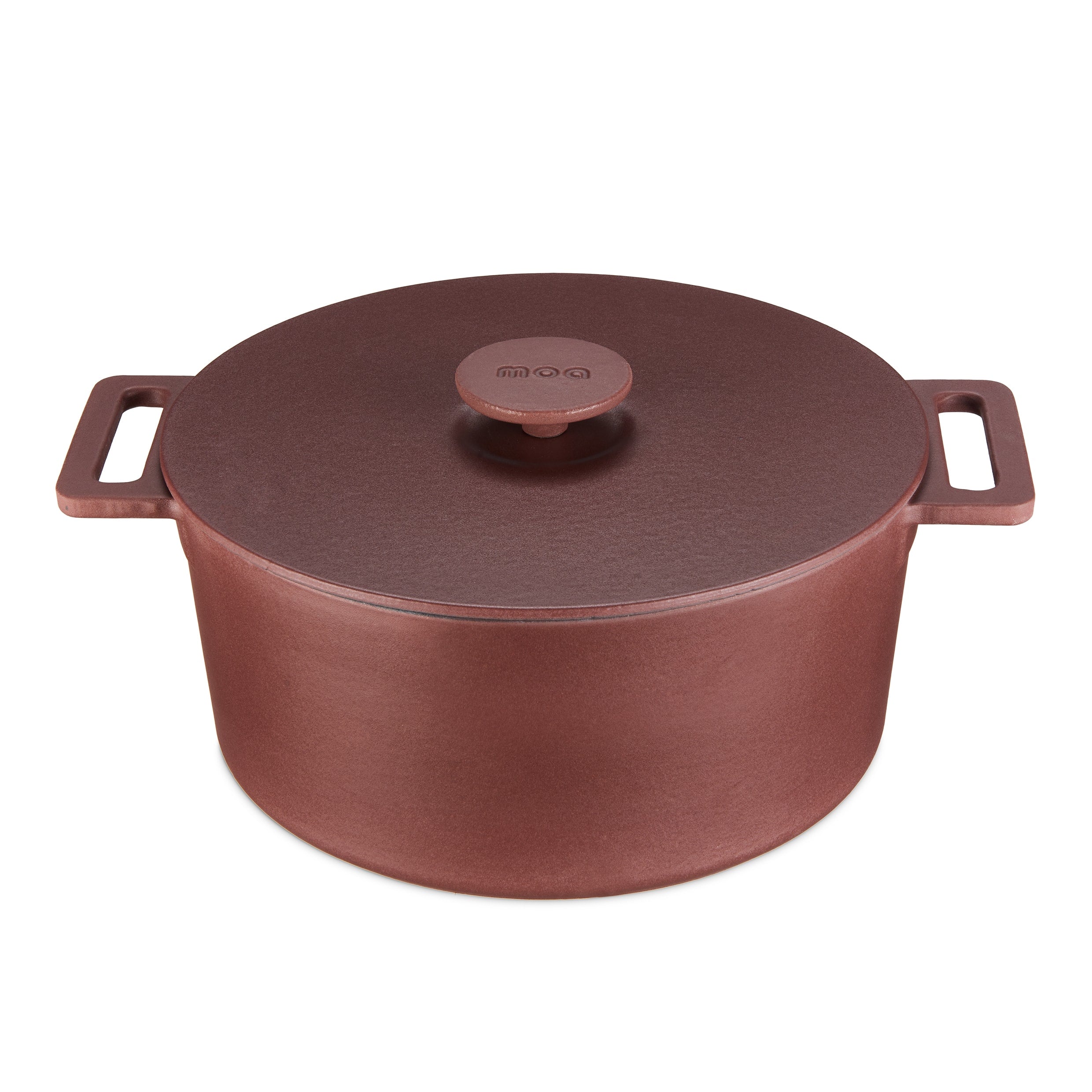 MOA Gietijzeren Braadpan - 29 cm - Bordeaux - MC29BR