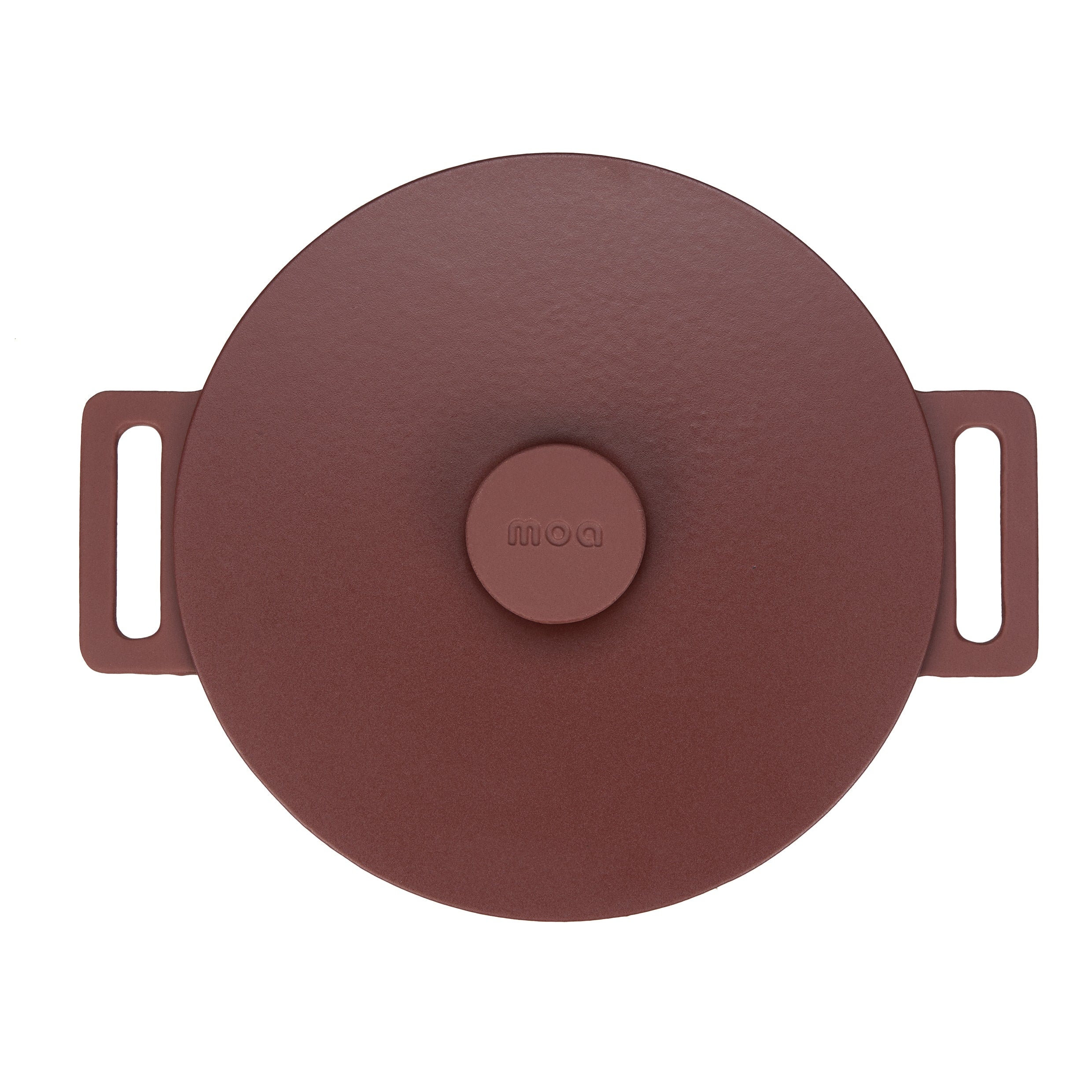 MOA Gietijzeren Braadpan - 29 cm - Bordeaux - MC29BR