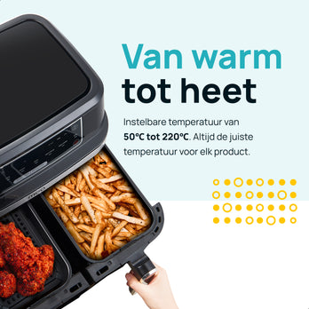 MOA Dubbele Heteluchtfriteuse - PFD5
