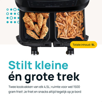 MOA Dubbele Heteluchtfriteuse - PFD5