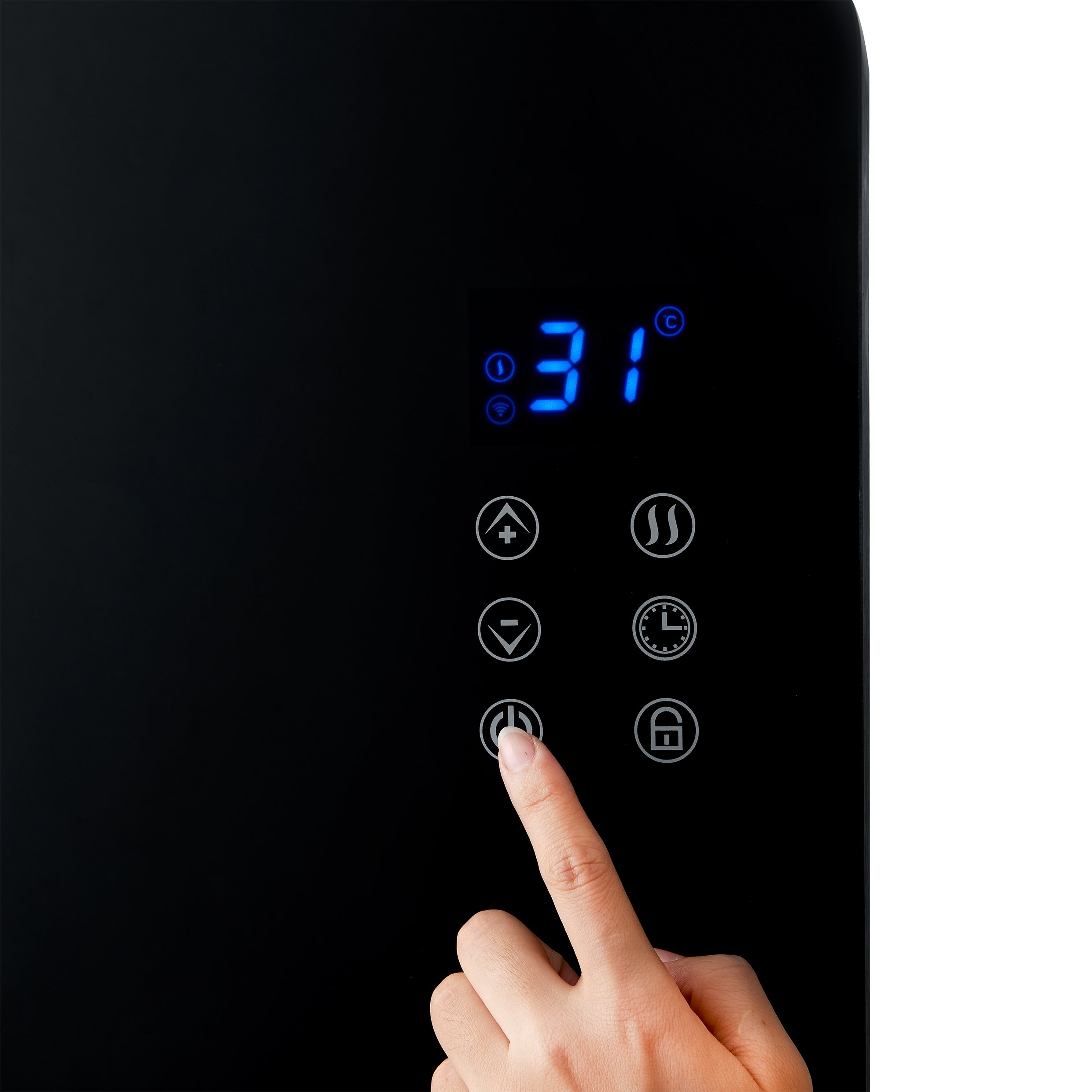 MOA Paneelverwarming - Zwart - PH15B