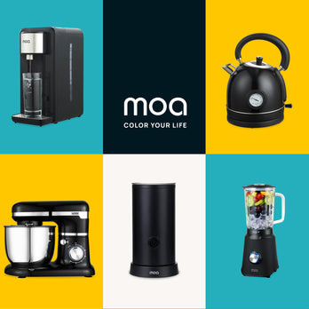 MOA Keukenmachine - Zwart - SM1203NB