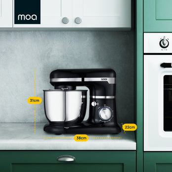 MOA Keukenmachine - Zwart - SM1203NB