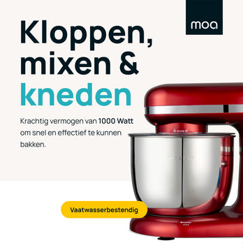 MOA Keukenmachine - Rood - SM1203NR