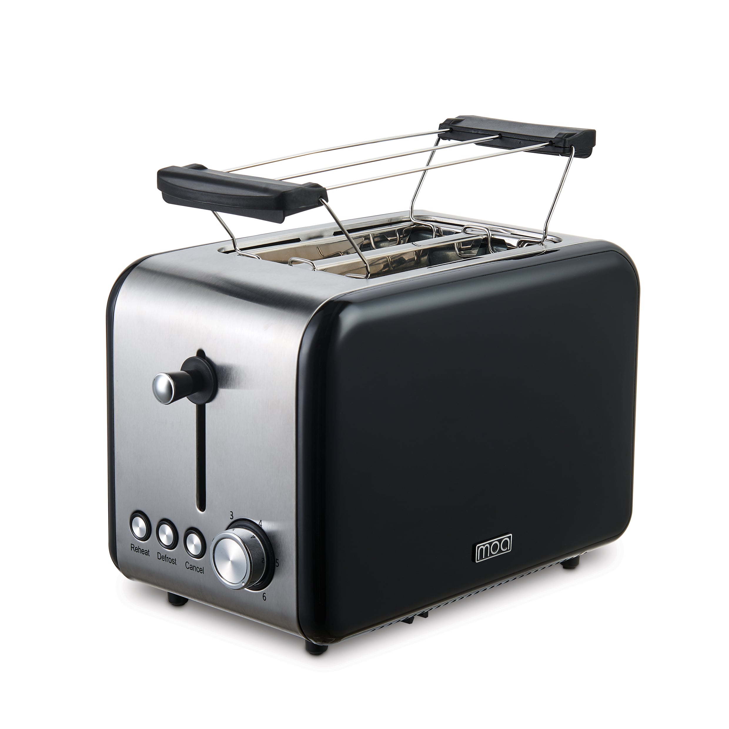 MOA Broodrooster Retro - Zwart - T1B
