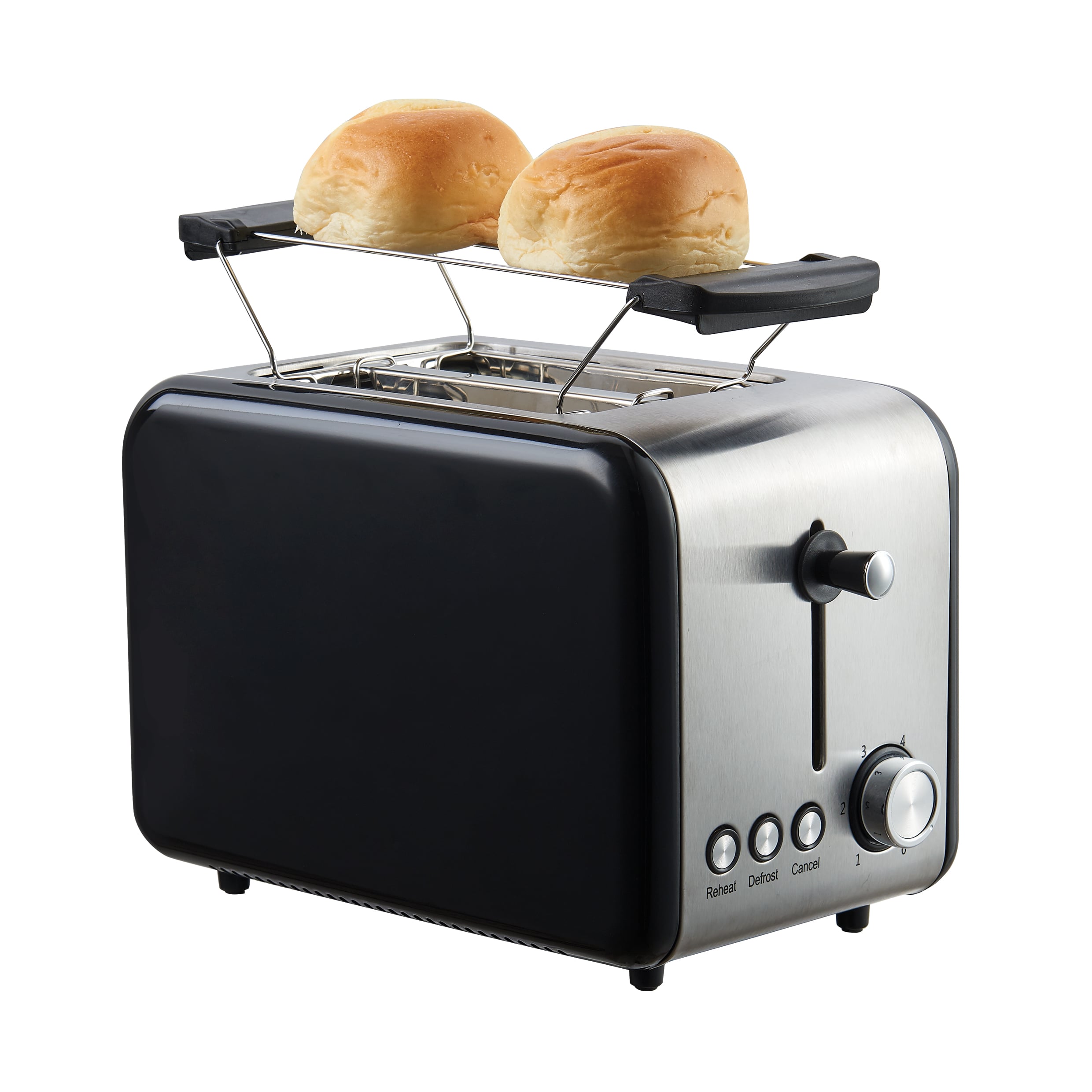MOA Broodrooster Retro - Zwart - T1B