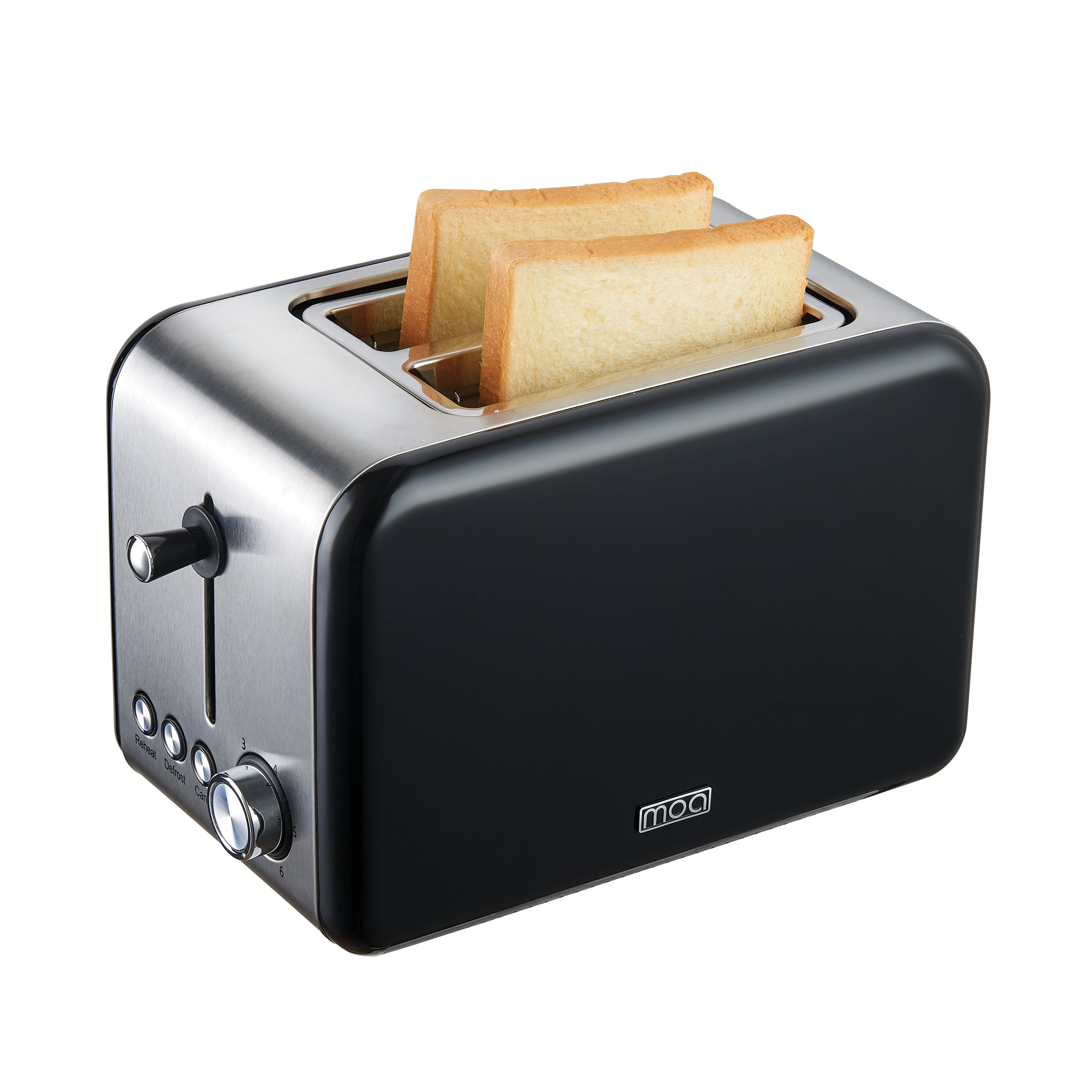 MOA Broodrooster Retro - Zwart - T1B