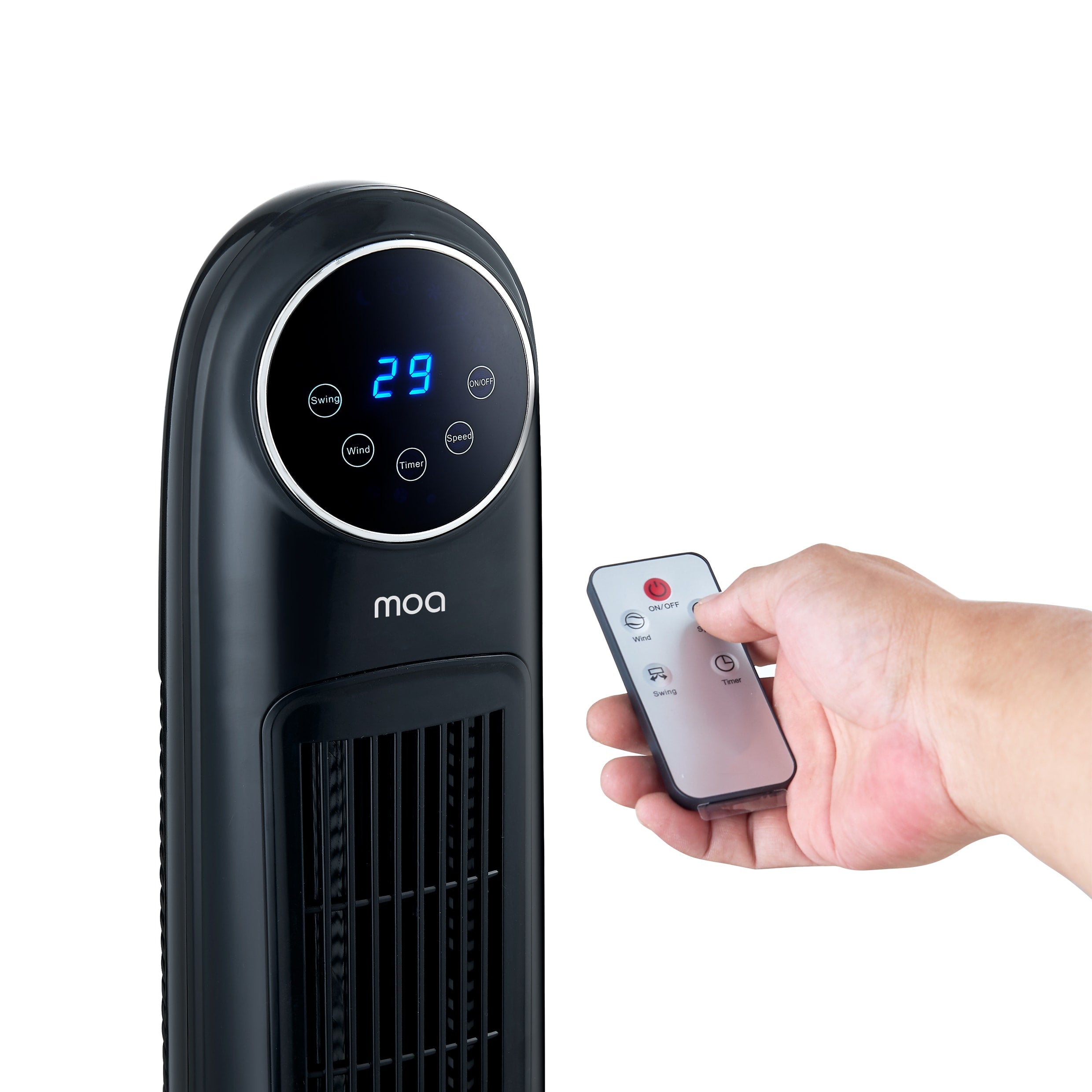 MOA Torenventilator - Zwart - TF1B
