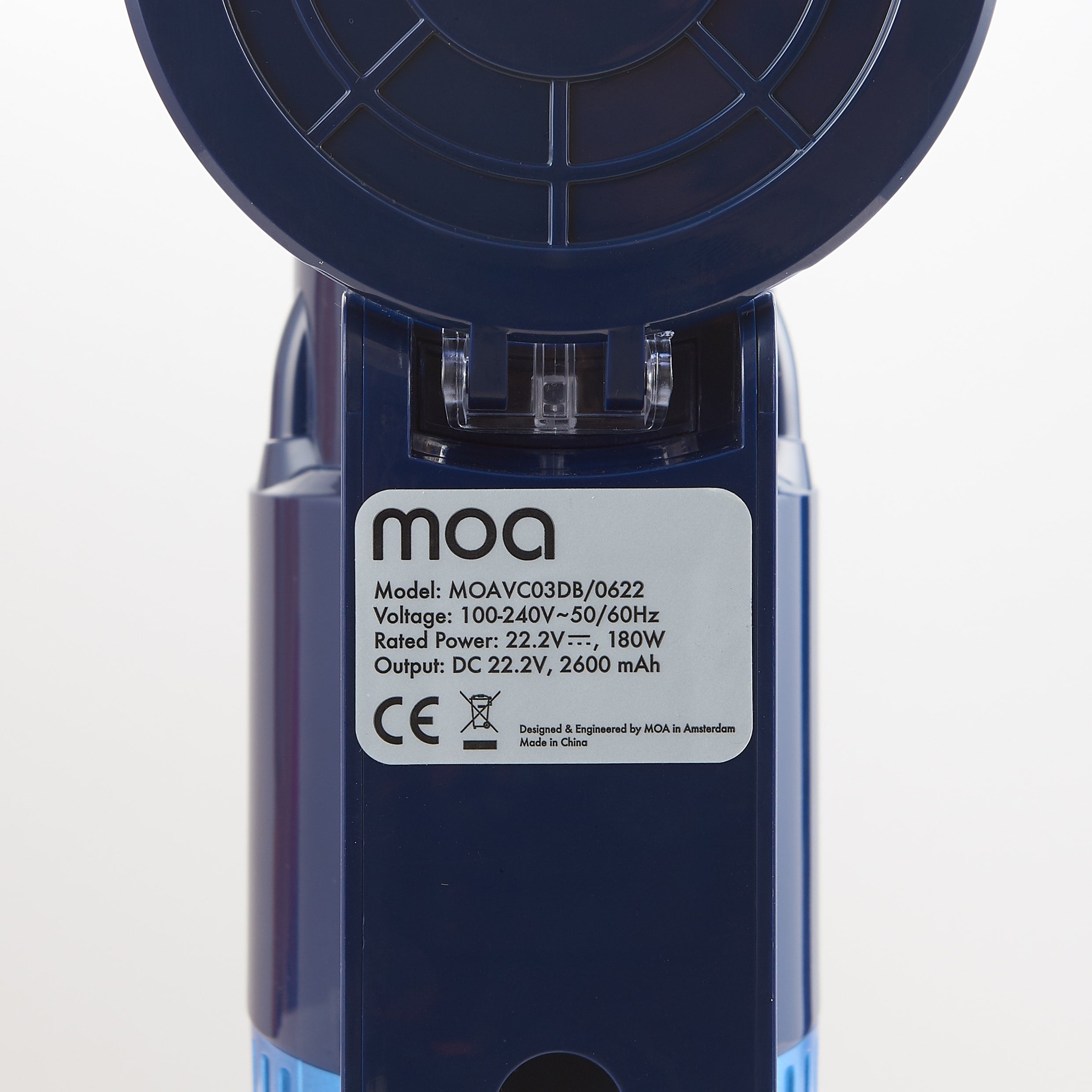 MOA Steelstofzuiger - Donkerblauw - VC03DB